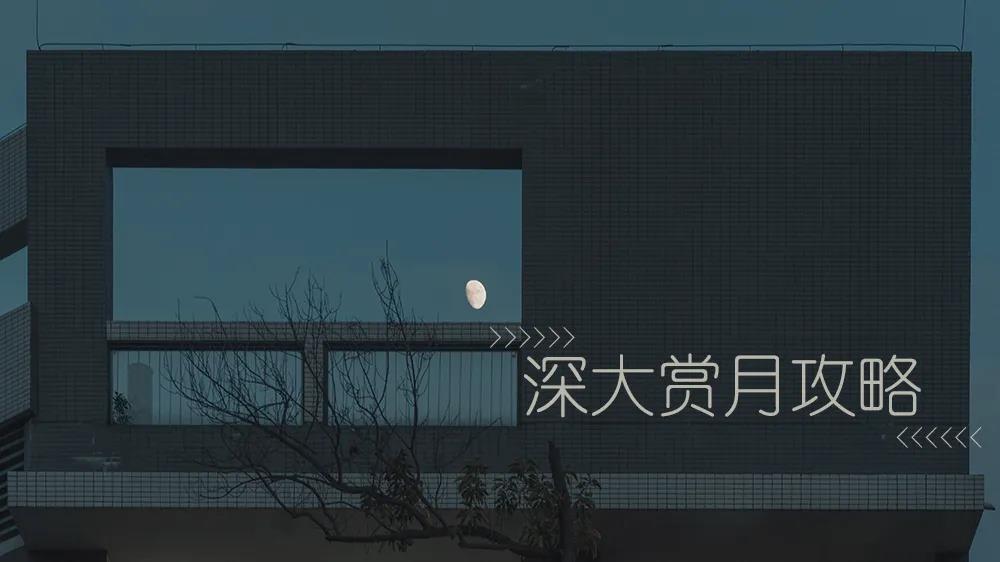 不知道去哪里賞月？收下這份深大中秋賞月攻略！